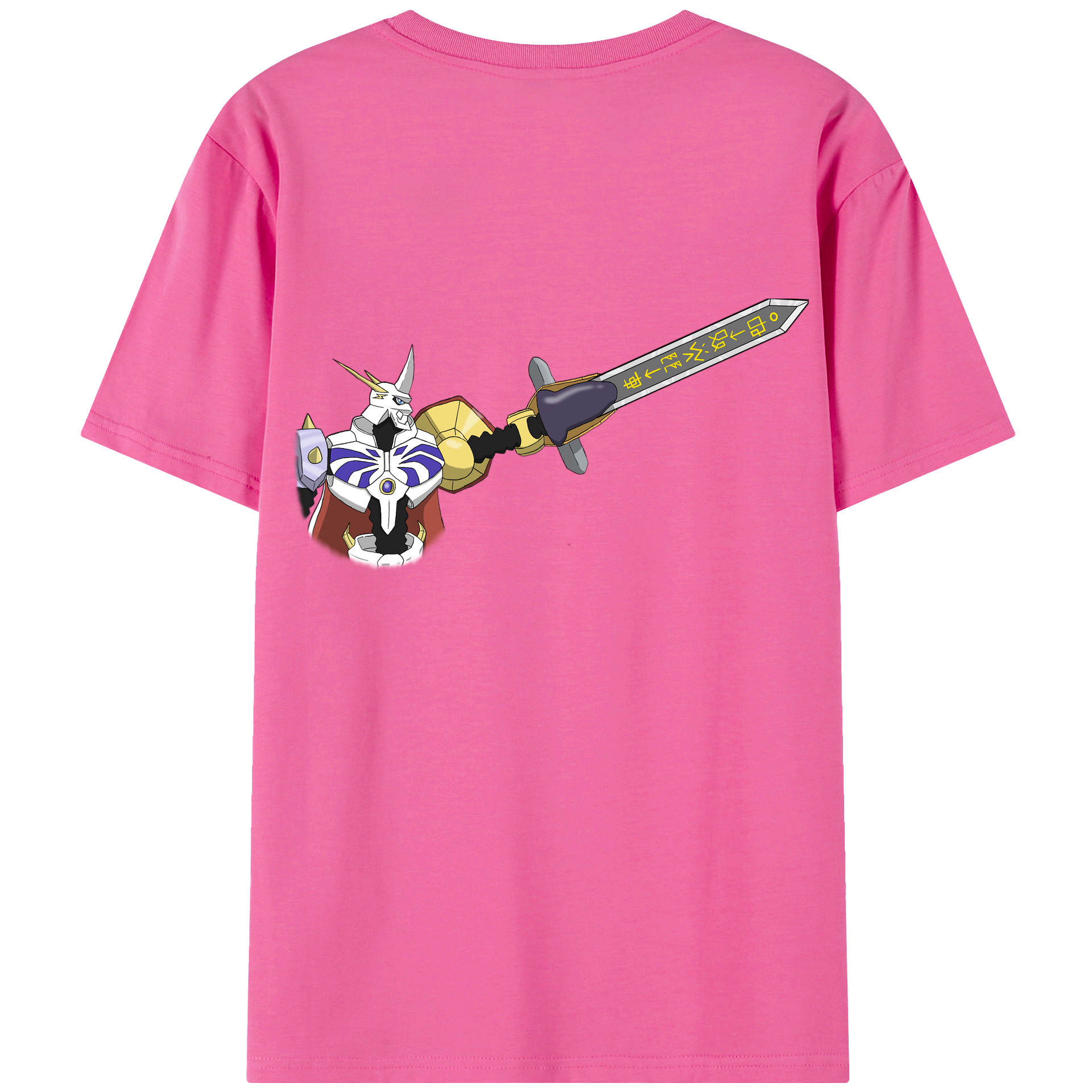 （画像用） Digimon デジタルモンスター/デジモン レディース半袖Tシャツ(バックプリント)